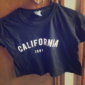 California crop top